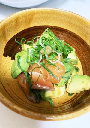 ねぎまみれアボカドサーモン-レシピのメイン写真