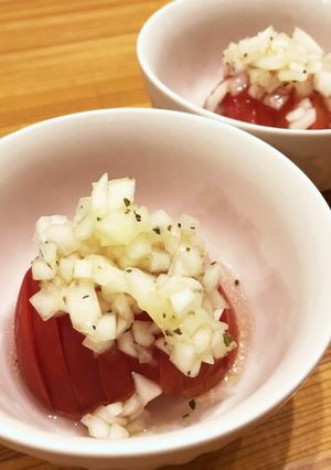 バジル香る★冷やしトマト-レシピのメイン写真