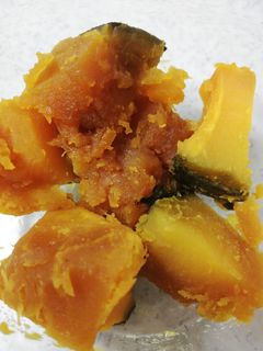 業務スーパー★冷凍かぼちゃでホクホク甘煮-レシピのメイン写真