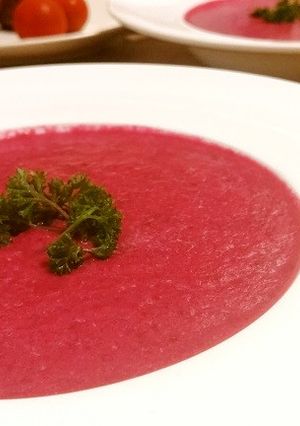 牛乳でサッパリ♪ビーツのビシソワーズ☆-レシピのメイン写真