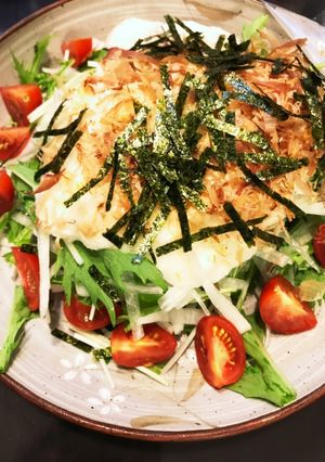 水菜と大根のサラダ-レシピのメイン写真