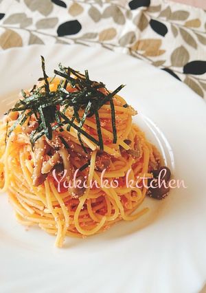 たらことしめじのスパゲッティ-レシピのメイン写真