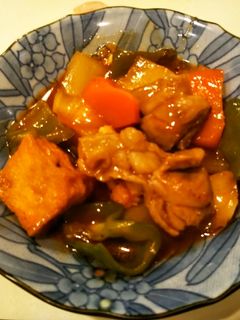 $厚揚酢豚$-レシピのメイン写真