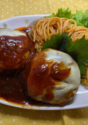 ♪煮込みハンバーグ♪-レシピのメイン写真