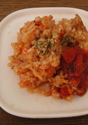 基本のトマト缶使用☆簡単ナポリタンライス-レシピのメイン写真
