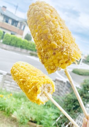 Tくんのハニーバター焼きとうもろこし★-レシピのメイン写真