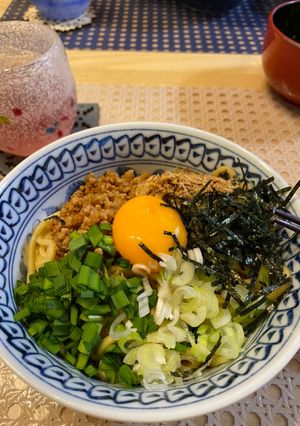 台湾風まぜそば　美味！黒酢がいい！-レシピのメイン写真