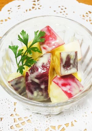 ＊さつまいもとリンゴのサラダ＊-レシピのメイン写真