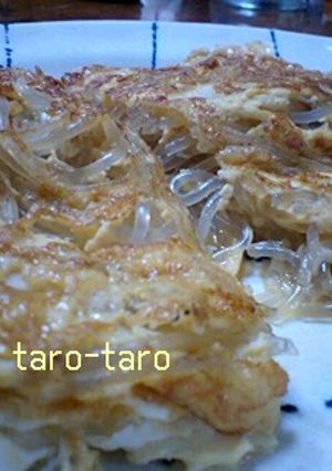 プリプリ♪オイスターソースで春雨卵焼き-レシピのメイン写真