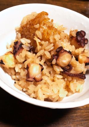 固くならない！味しみしみプリプリたこ飯！-レシピのメイン写真