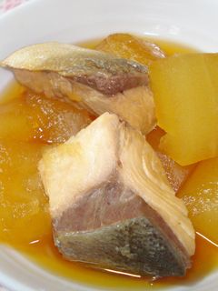 冬瓜とハマチの煮物☆-レシピのメイン写真