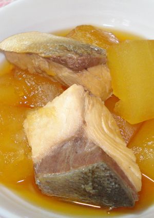 冬瓜とハマチの煮物☆-レシピのメイン写真