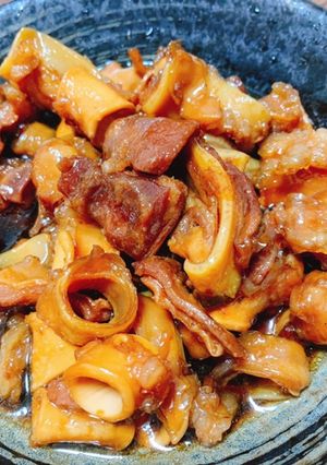 のど軟骨のチャーシュー風甘辛煮-レシピのメイン写真