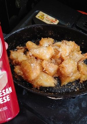 新じゃが味噌バター粉チーズがけ(簡単)-レシピのメイン写真