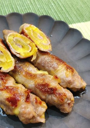 たくあんの肉巻き〜チーズインver.〜-レシピのメイン写真