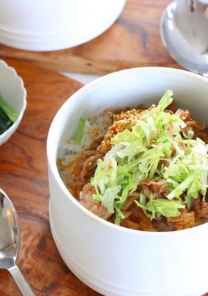 豚の甘辛丼　フライパン1つでラク美味い丼-レシピのメイン写真