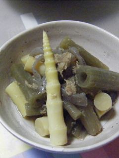 ふきと姫筍の煮物-レシピのメイン写真