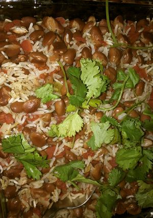 ベイクド・ビーンズ・ライス　メキシコ料理-レシピのメイン写真