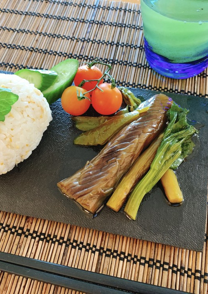 ささみと油揚げ生姜煮入りおにぎり-レシピのメイン写真