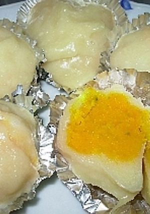 甘々カボチャ餡のおやき（初心者向け）-レシピのメイン写真