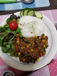 簡単キーマカレー-レシピのメイン写真
