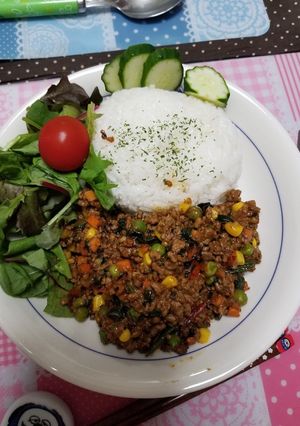 簡単キーマカレー-レシピのメイン写真