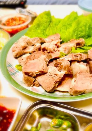ポッサム(韓国茹で豚)-レシピのメイン写真