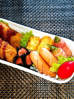 息子のお弁当'20.8.2-レシピのメイン写真
