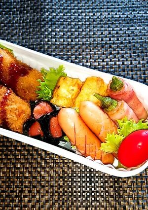 息子のお弁当'20.8.2-レシピのメイン写真