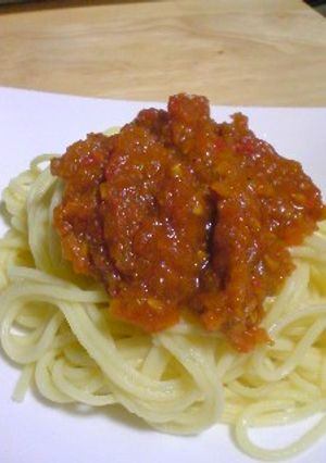 野菜だけのトマトソース-レシピのメイン写真