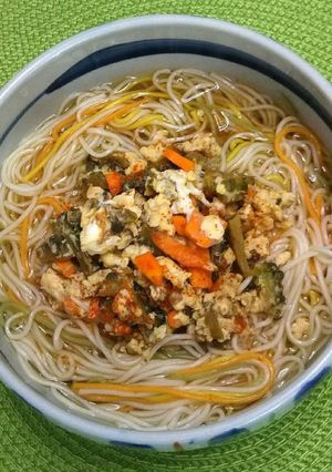 【簡単☆時短】ゴーヤ入りそうめん-レシピのメイン写真