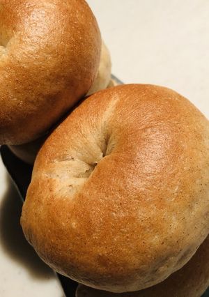 むちむち！麦こがし入りベーグル-レシピのメイン写真