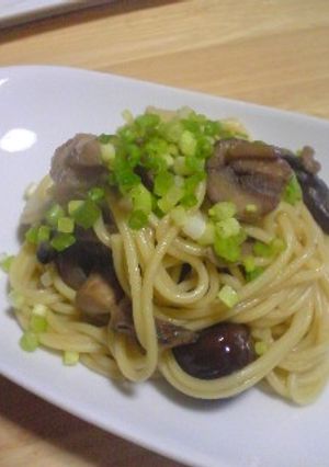 きのこと甘栗のパスタ-レシピのメイン写真