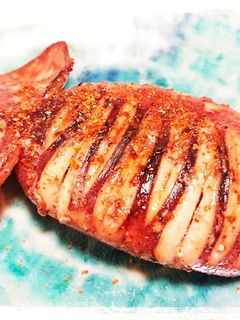 おつまみ☆にんにくバター正油イカ焼き-レシピのメイン写真