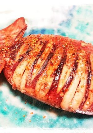 おつまみ☆にんにくバター正油イカ焼き-レシピのメイン写真