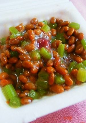 フキ梅納豆-レシピのメイン写真