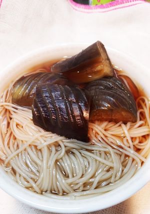金沢の郷土料理☆なすとそうめんの煮もの☆-レシピのメイン写真