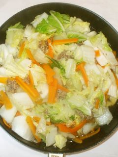 白菜のビタミン中華炒め♪簡単東洋医学-レシピのメイン写真