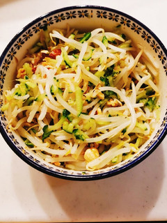 もやしときゅうりのナッツ和え【大量消費】-レシピのメイン写真