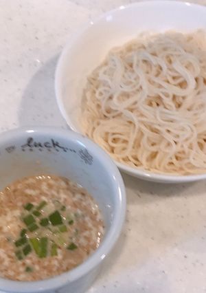 アレンジそうめん、濃厚ごまマヨ麺つゆ-レシピのメイン写真