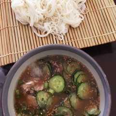 รูปของ ★簡単★サバ缶冷や汁そうめん