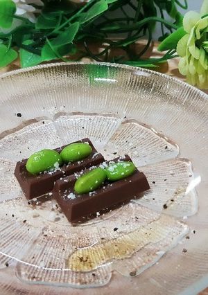 枝豆とチョコレートのオードブル-レシピのメイン写真