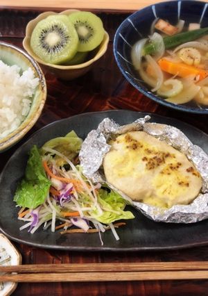 粒マスマヨのグリルサラダチキン-レシピのメイン写真