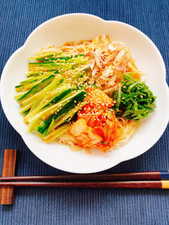 ラー油で簡単!ピリ辛☆冷やし坦々素麺-レシピのメイン写真