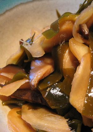 ご飯のお供に☆生姜の佃煮☆椎茸と昆布入り-レシピのメイン写真