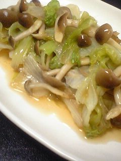 *もりもりレタスときのこの中華炒め*-レシピのメイン写真