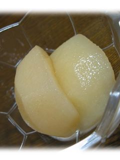 。。桃?ノーノー☆梨のコンポート☆-レシピのメイン写真