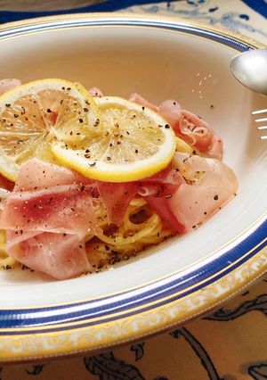 簡単★生ハムのレモンクリームパスタ-レシピのメイン写真