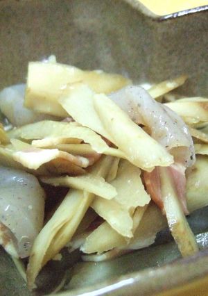 こんにゃくとゴボウのコンソメ煮-レシピのメイン写真