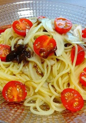 もずくとトマトのさっぱりパスタ-レシピのメイン写真